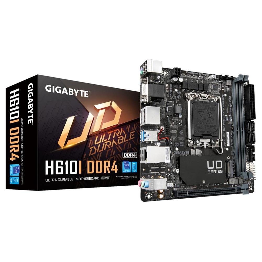 Gigabyte h610i ddr4 m - itx - 2x ddr4