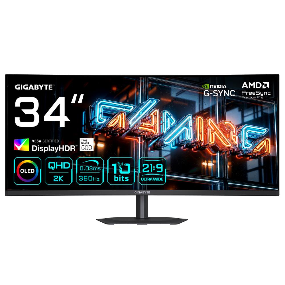 Gigabyte mo34wqc36 34 pulgadas wqhd 360hz