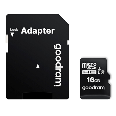 Goodram 16gb m1aa cl10 uhs - i u1 + adaptador