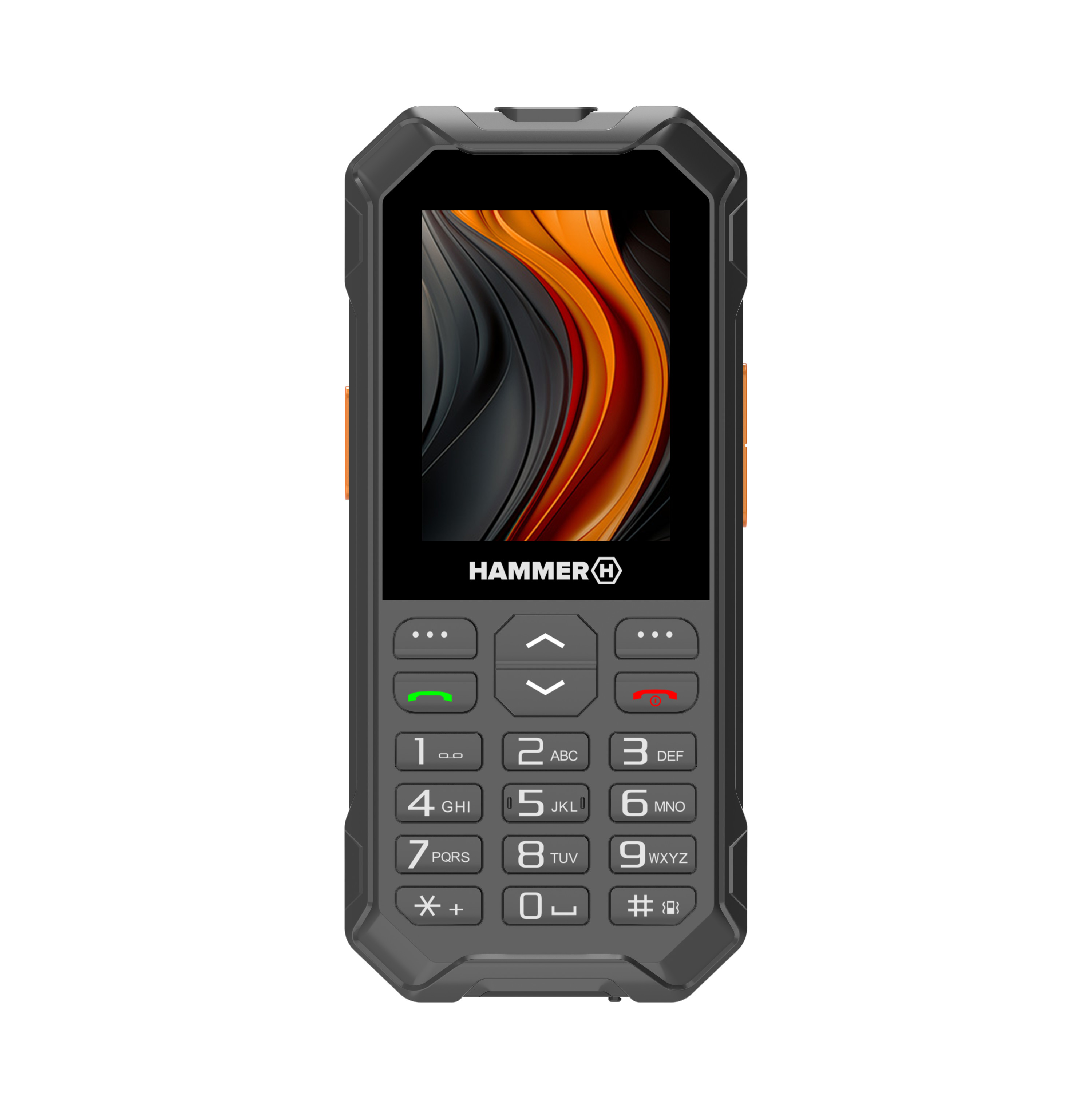 Hammer 6 2.4 pulgadas - 4g - negro