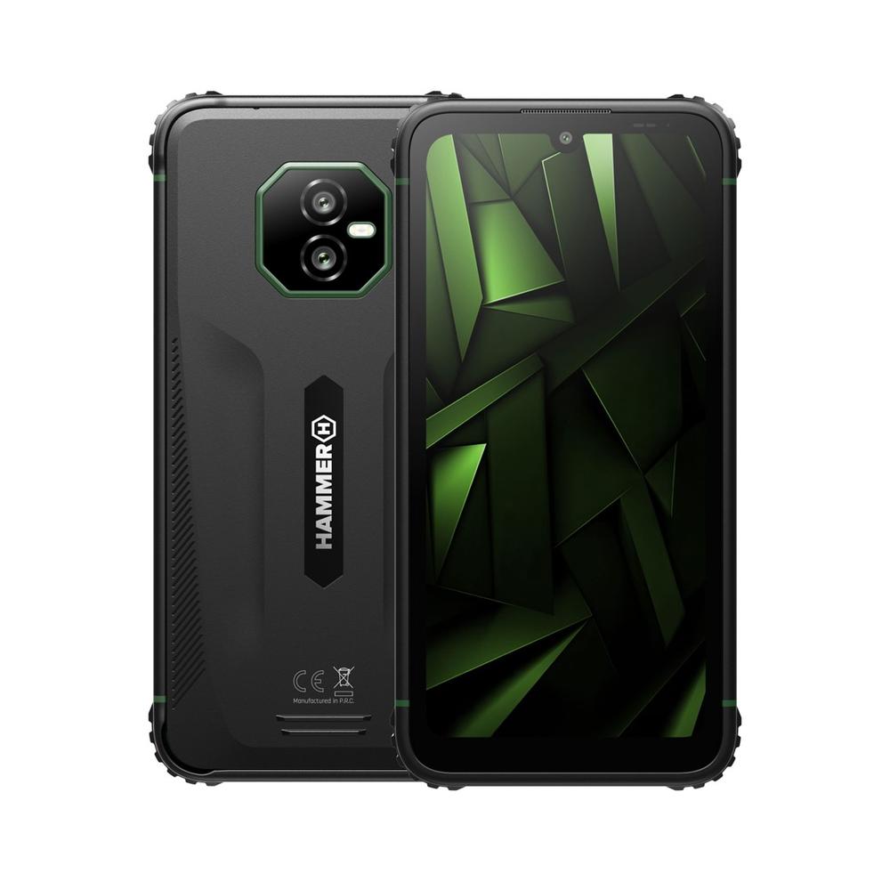 Hammer ranger 4g 8 - 256gb negro - verde