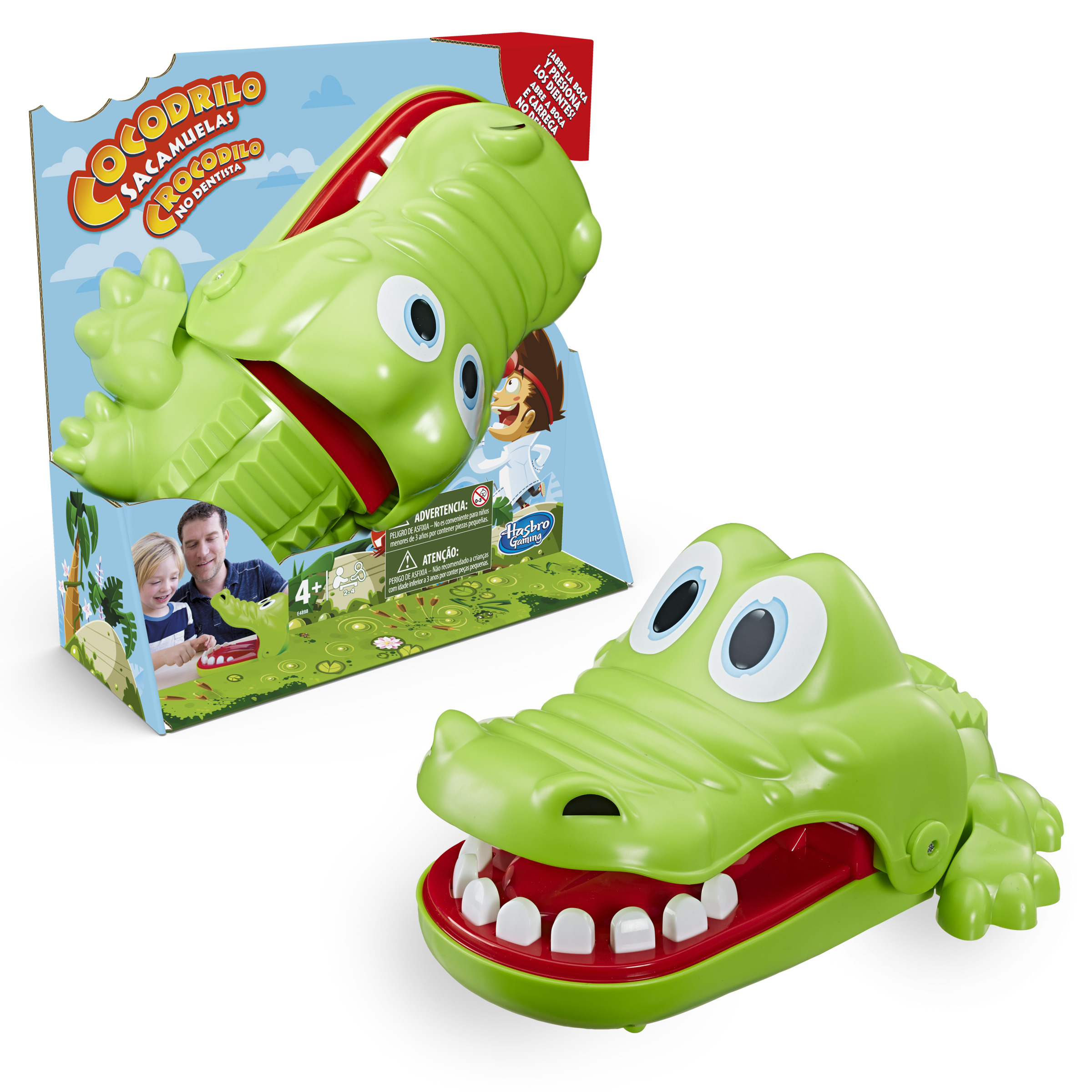 Hasbro cocodrilo sacamuelas