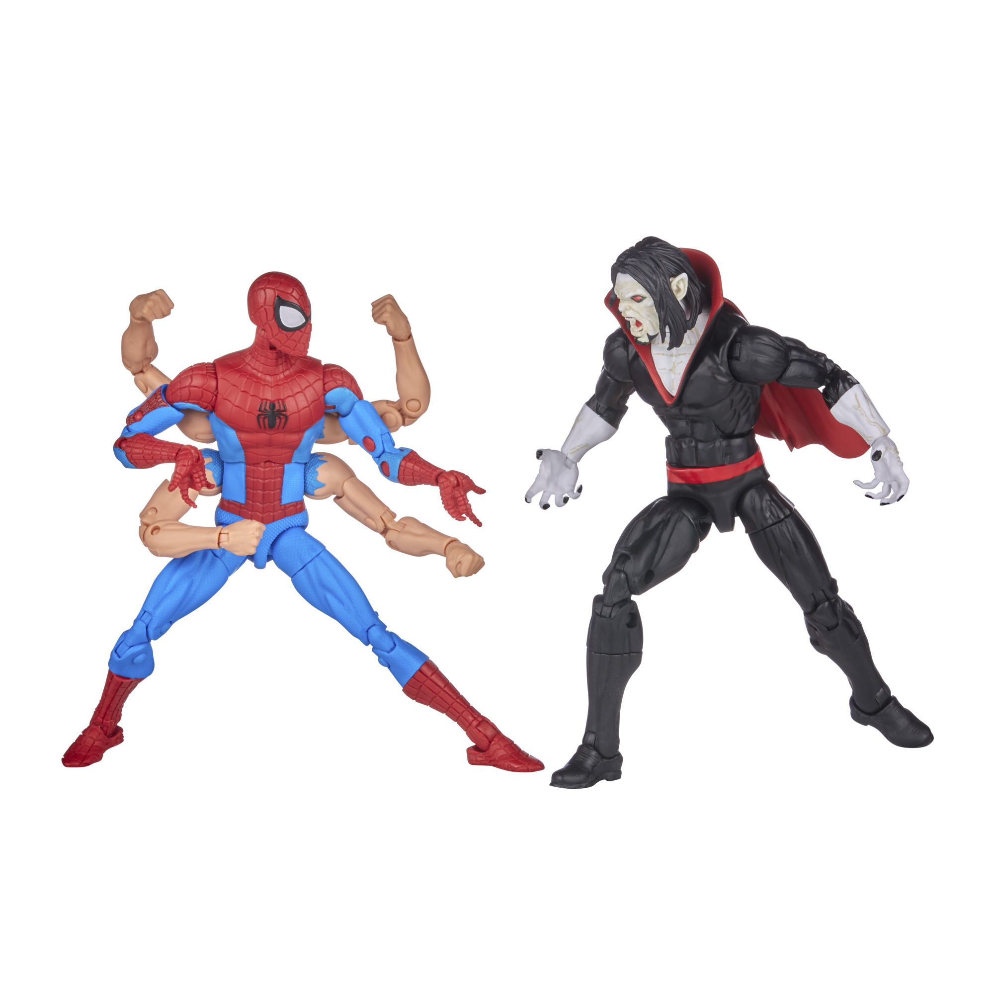 Hasbro marvel legends series spider - man & morbus