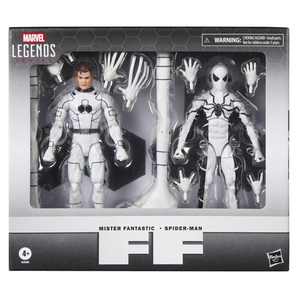 Hasbro marvel legends series mister fantastick & spiderman