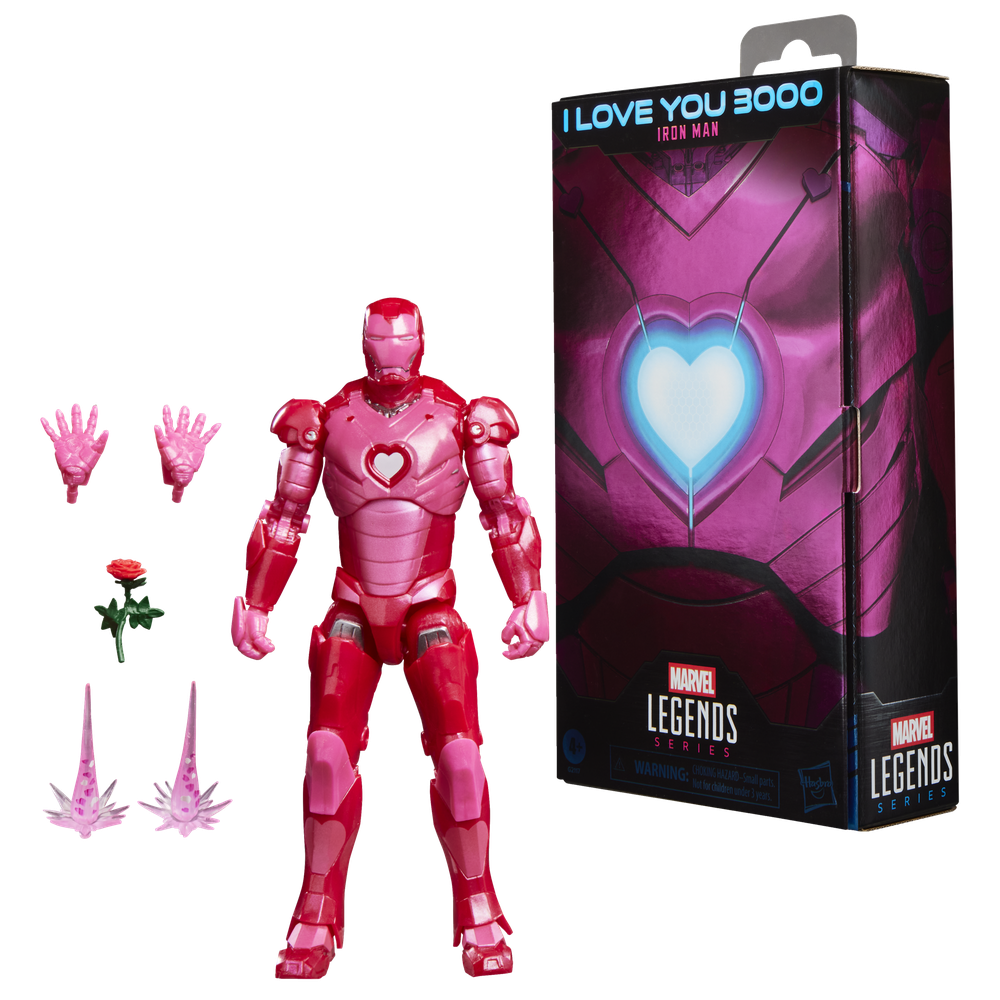 Hasbro marvel legends series i love you boo iron man
