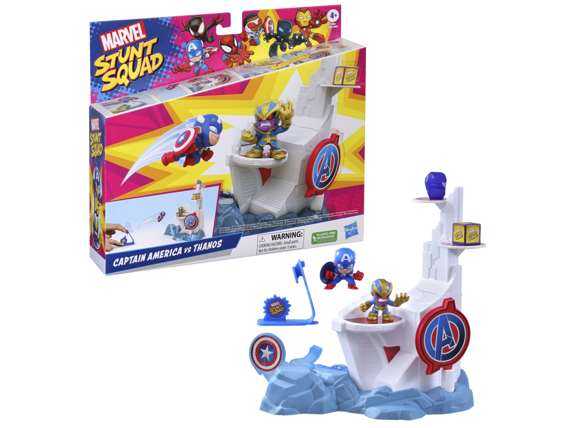 Hasbro marvel stunt squad tower smash