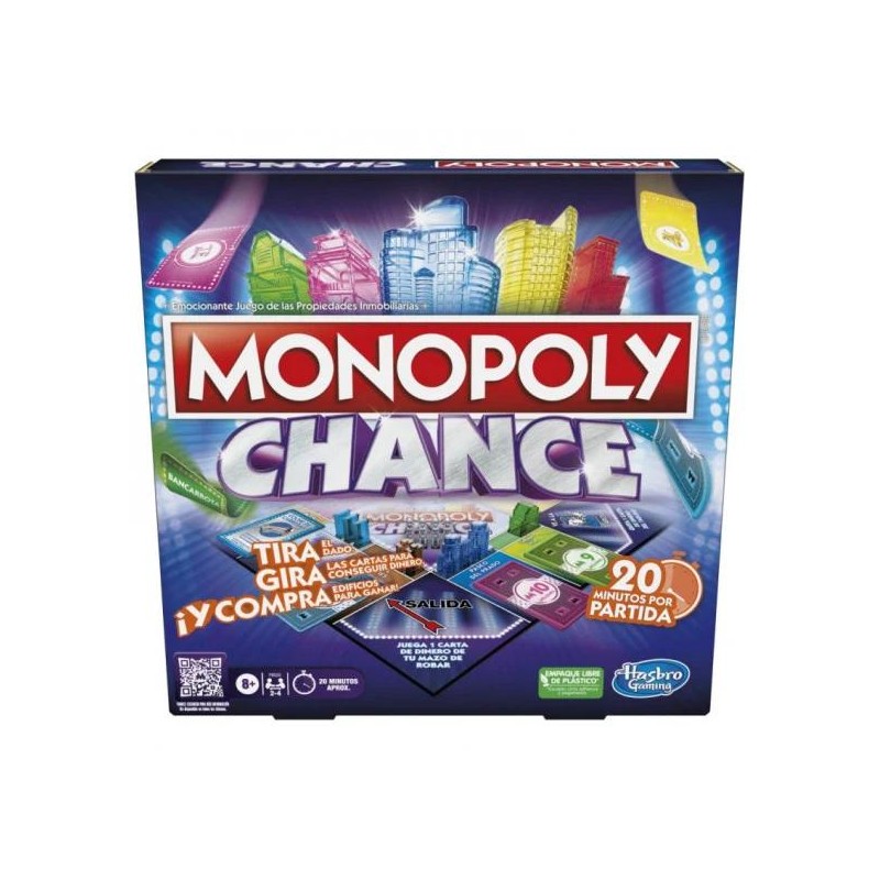 Hasbro monopoly chance español