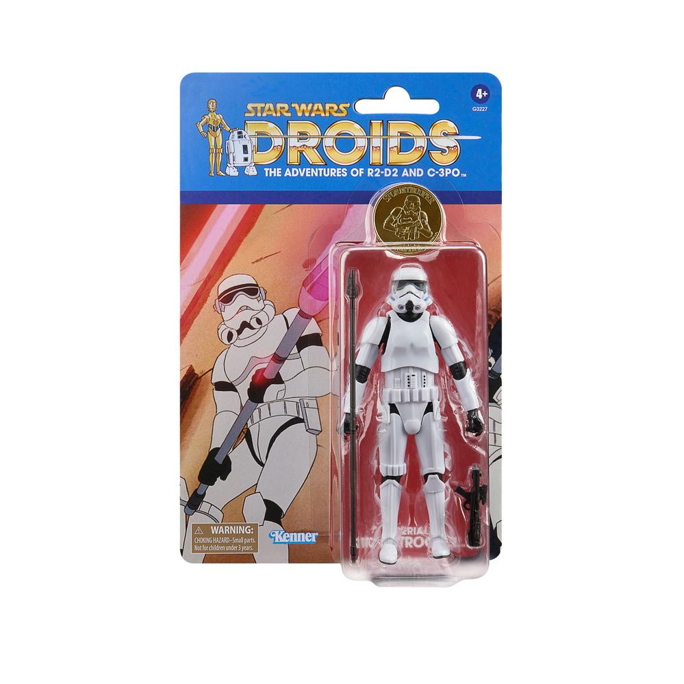 Hasbro star wars droids the adventures of r2 - d2 and c - 3po stormtrooper