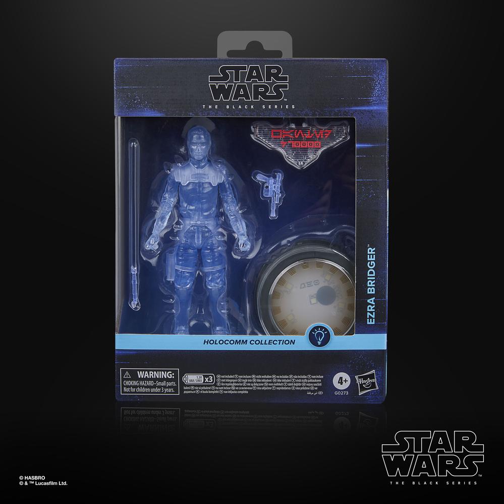 Hasbro star wars the black series holocomm collection ezra bridger