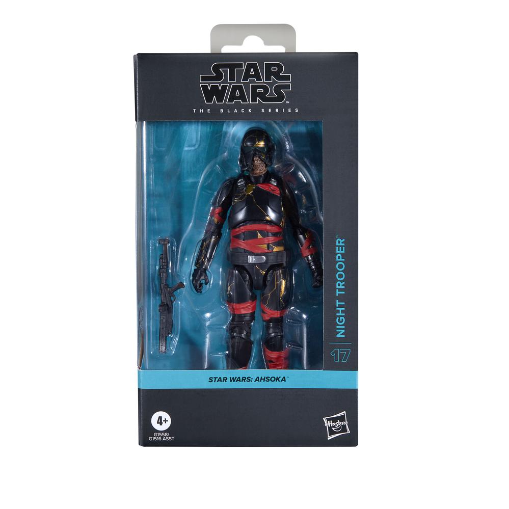 Hasbro star wars the black series ahsoka night trooper
