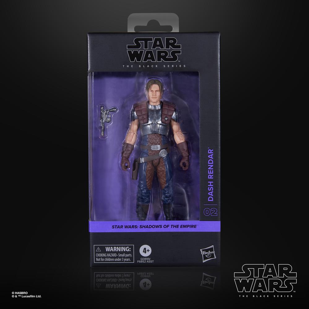 Hasbro star wars the black series shadows of the empire dash rendar