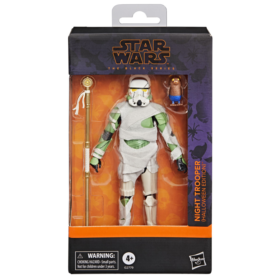 Hasbro star wars the black series night trooper (halloween edition)