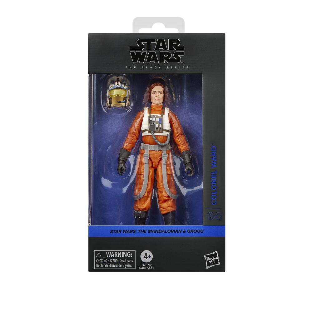 Hasbro star wars the black series the mandalorian & grogu colonel ward