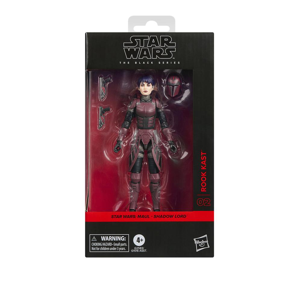 Hasbro star wars the black series maul - shadow lord rook kast