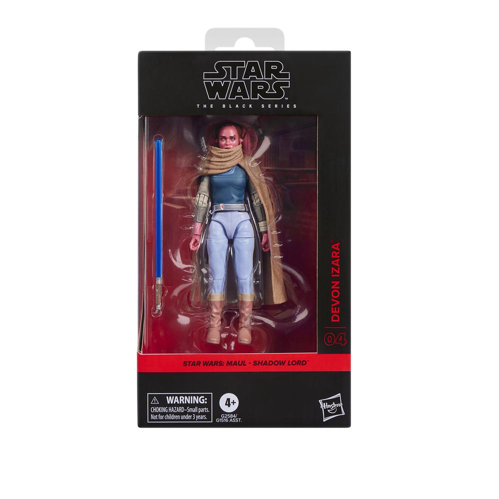 Hasbro star wars the black series maul shadow lord devon izara