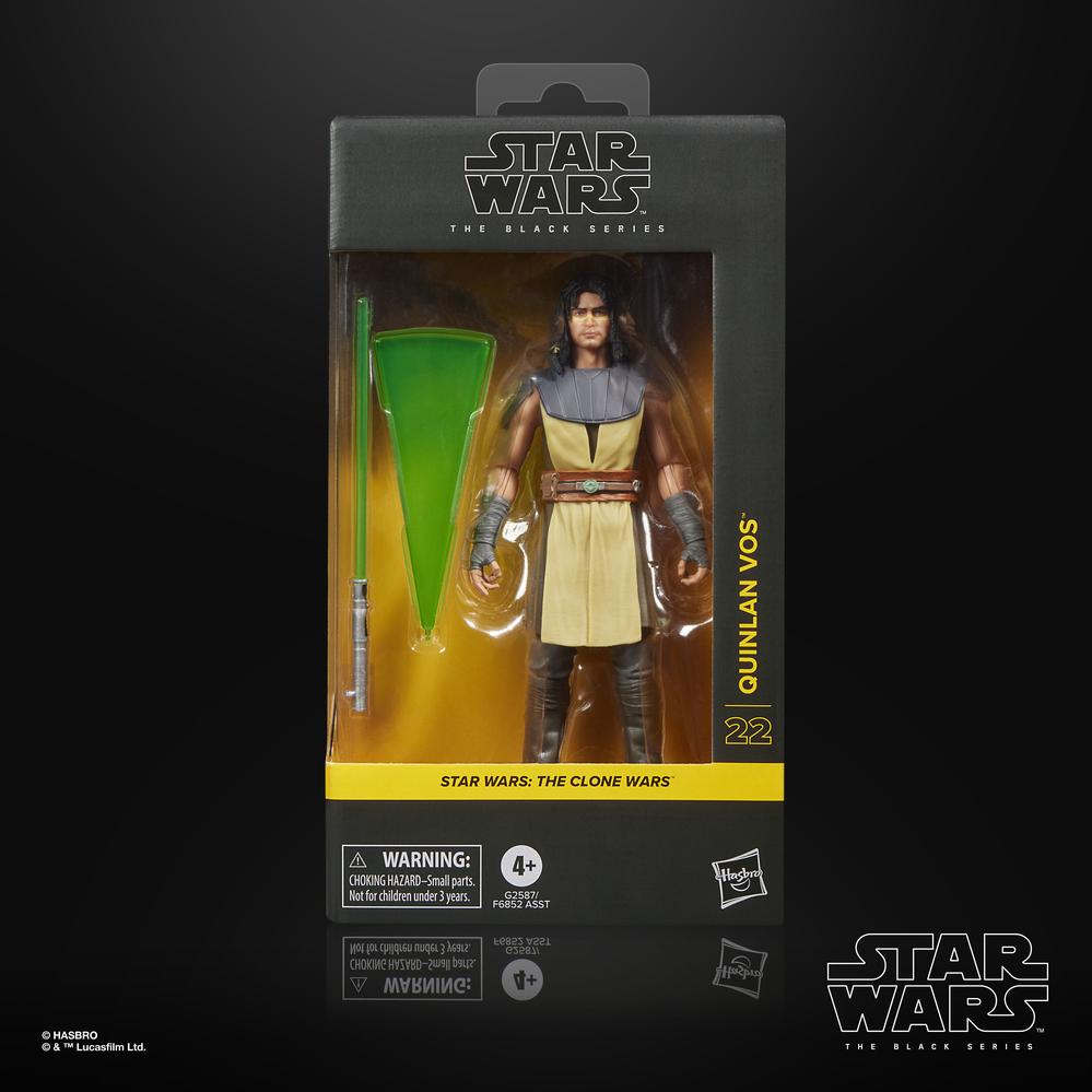 Hasbro star wars the clone wars the black series quinlan vos