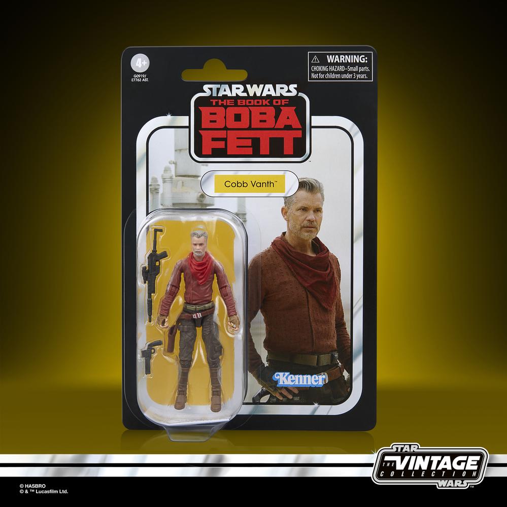 Hasbro star wars the vintage collection the book of boba fett cobb vanth
