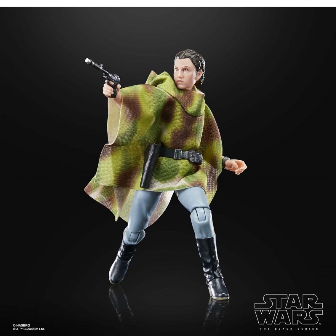 Hasbro the black series 40th aniversario star wars: return of the jedi - princesa leia (endor)