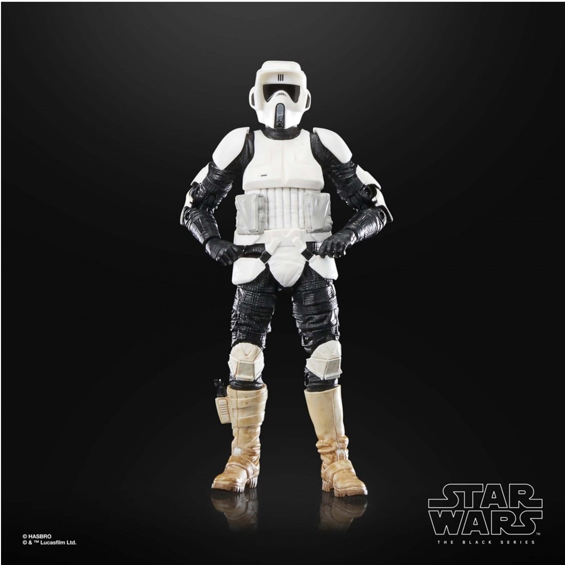 Hasbro the black series 40th anniversary of star wars: return of the jedi - biker scout
