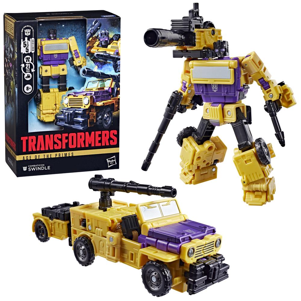 Hasbro transformers age of the primes combaticon swindle
