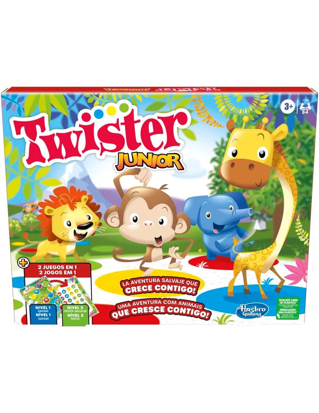Hasbro twister junior - versión multilingüe