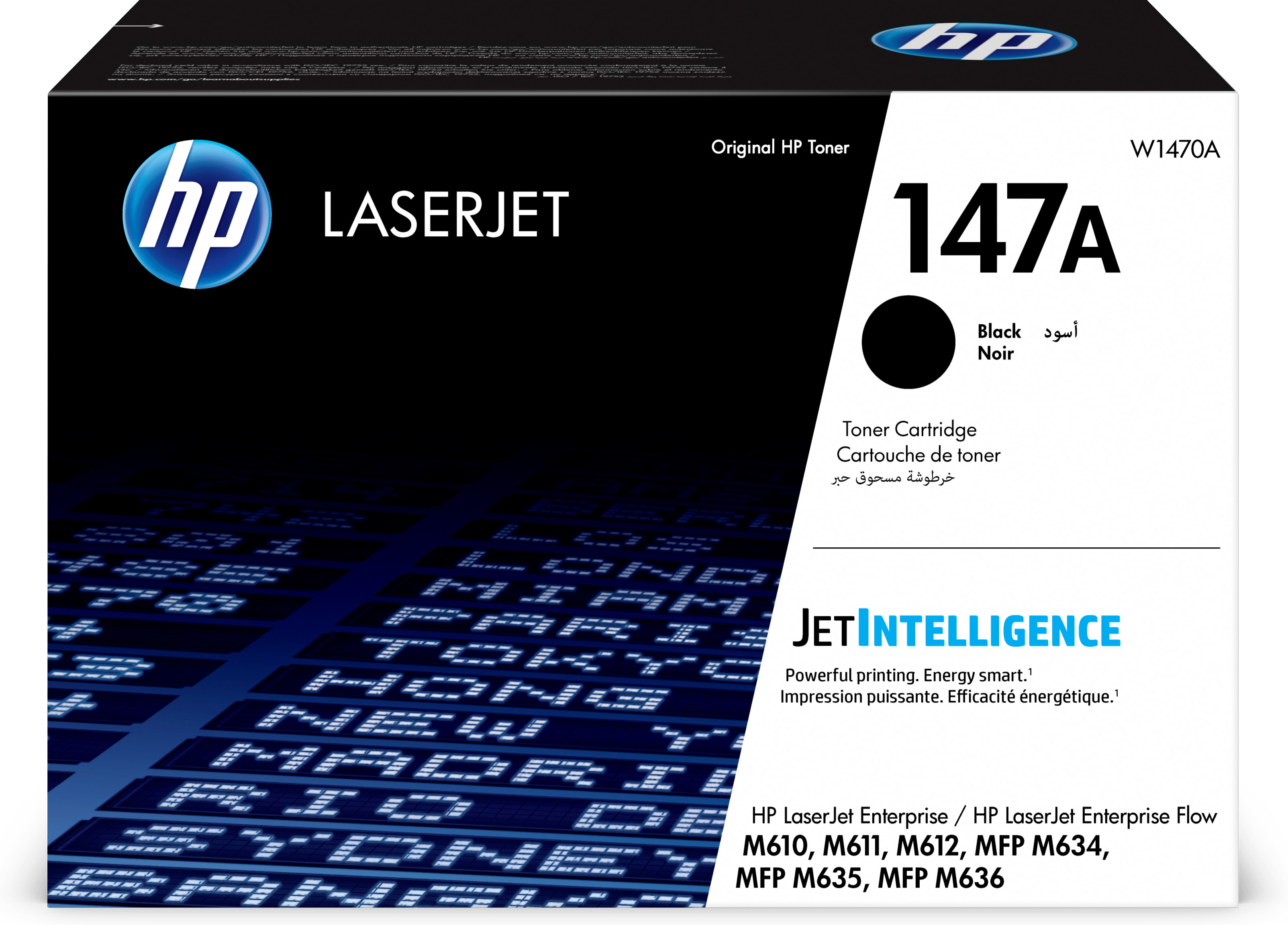 Hp 147a w1470a negro
