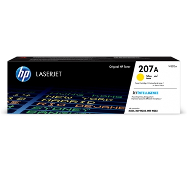 HP Toner LaserJet 207A amarillo (1250 páginas) M225 M282 M283
