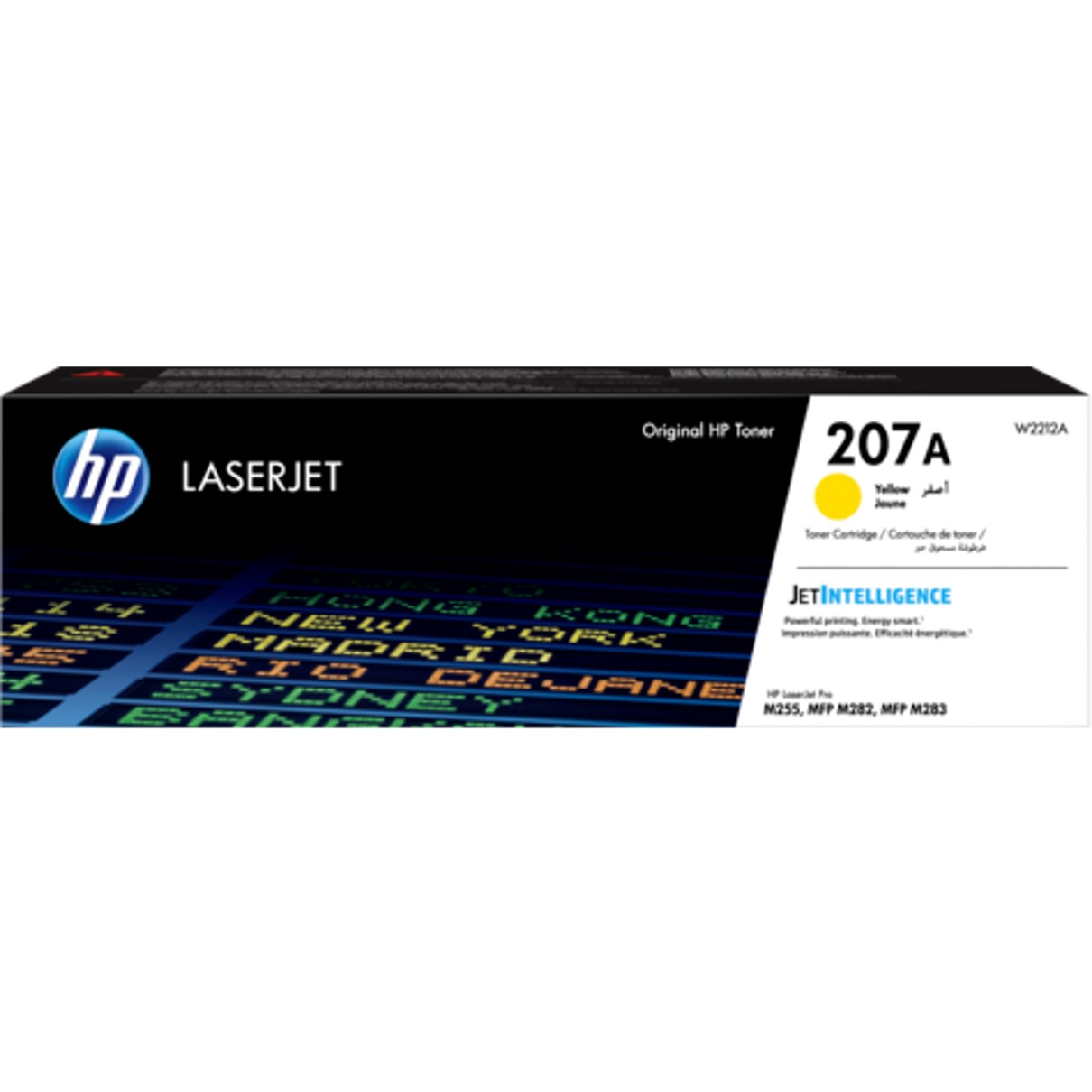 Hp 207a w2212a amarillo 1250 paginas