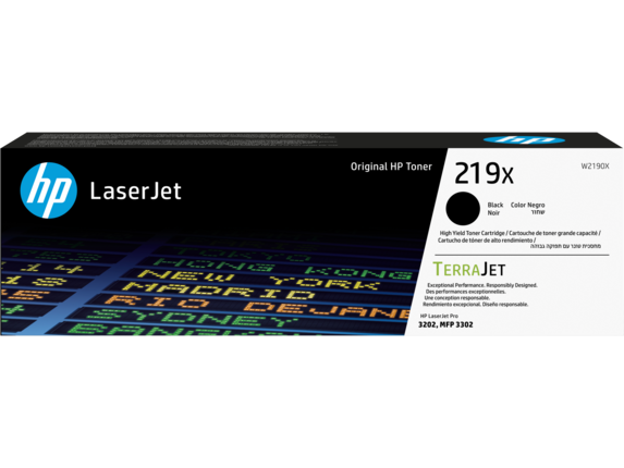 Hp 219x high yield black original laserjet cartridge