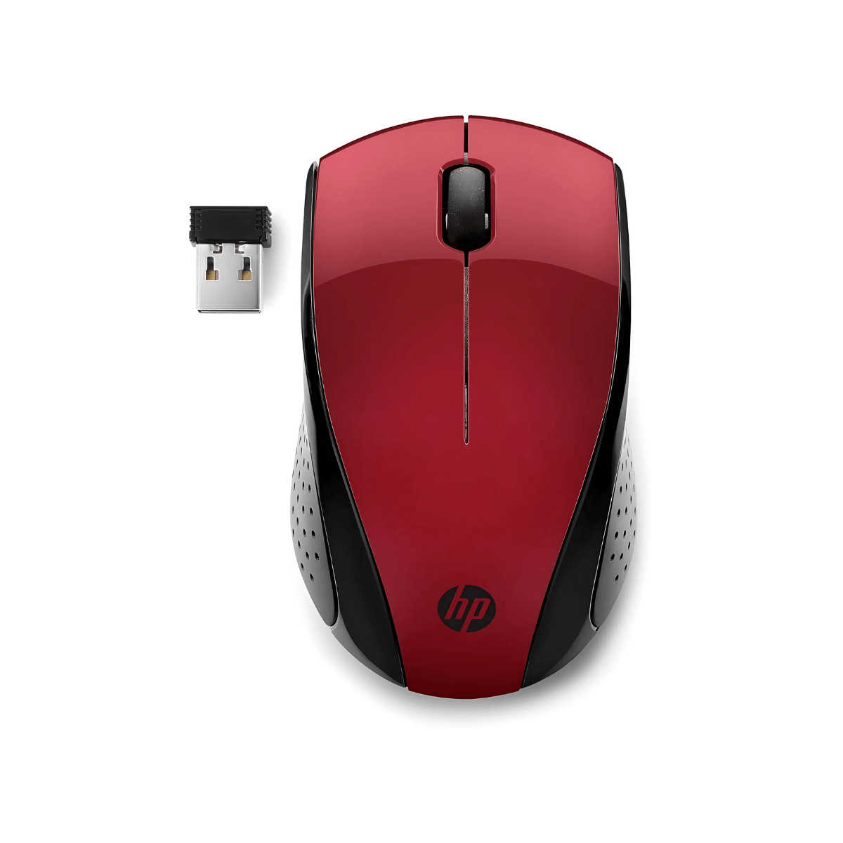 HP Ratón inalámbrico 220 (Rojo Ocaso)