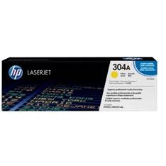 Hp 304a cc532a amarillo 2800 páginas cm2320 - cp2025