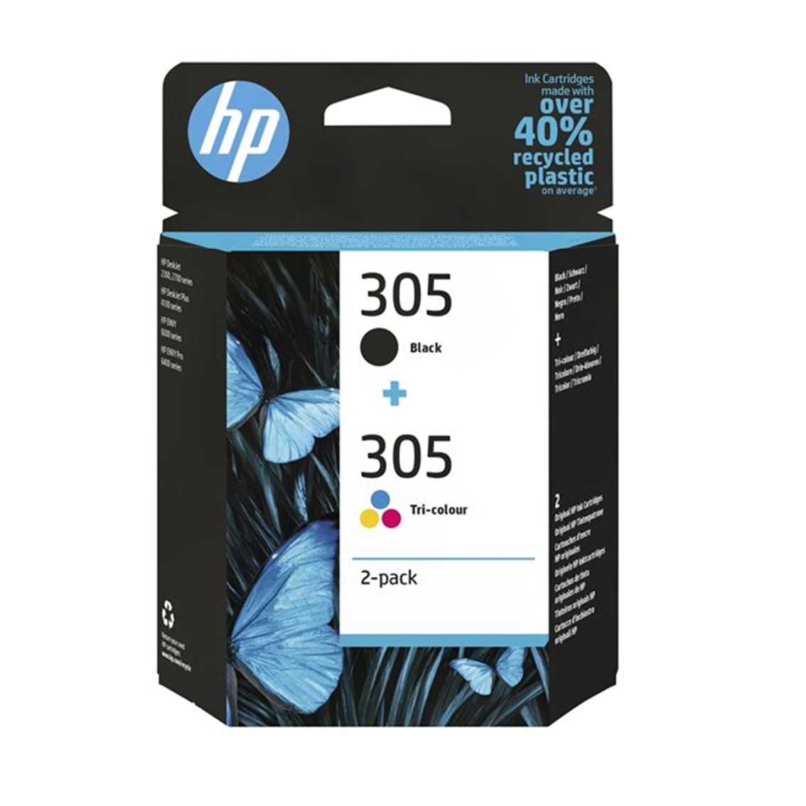 Hp 305 negro y color 1255 23xx 27xx 41xx deskjet plus 41xx envy 60xx 6420 envy pro 64xx