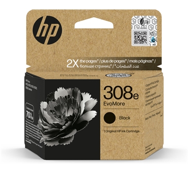 HP Cartucho 308e EvoMore Negro 320p