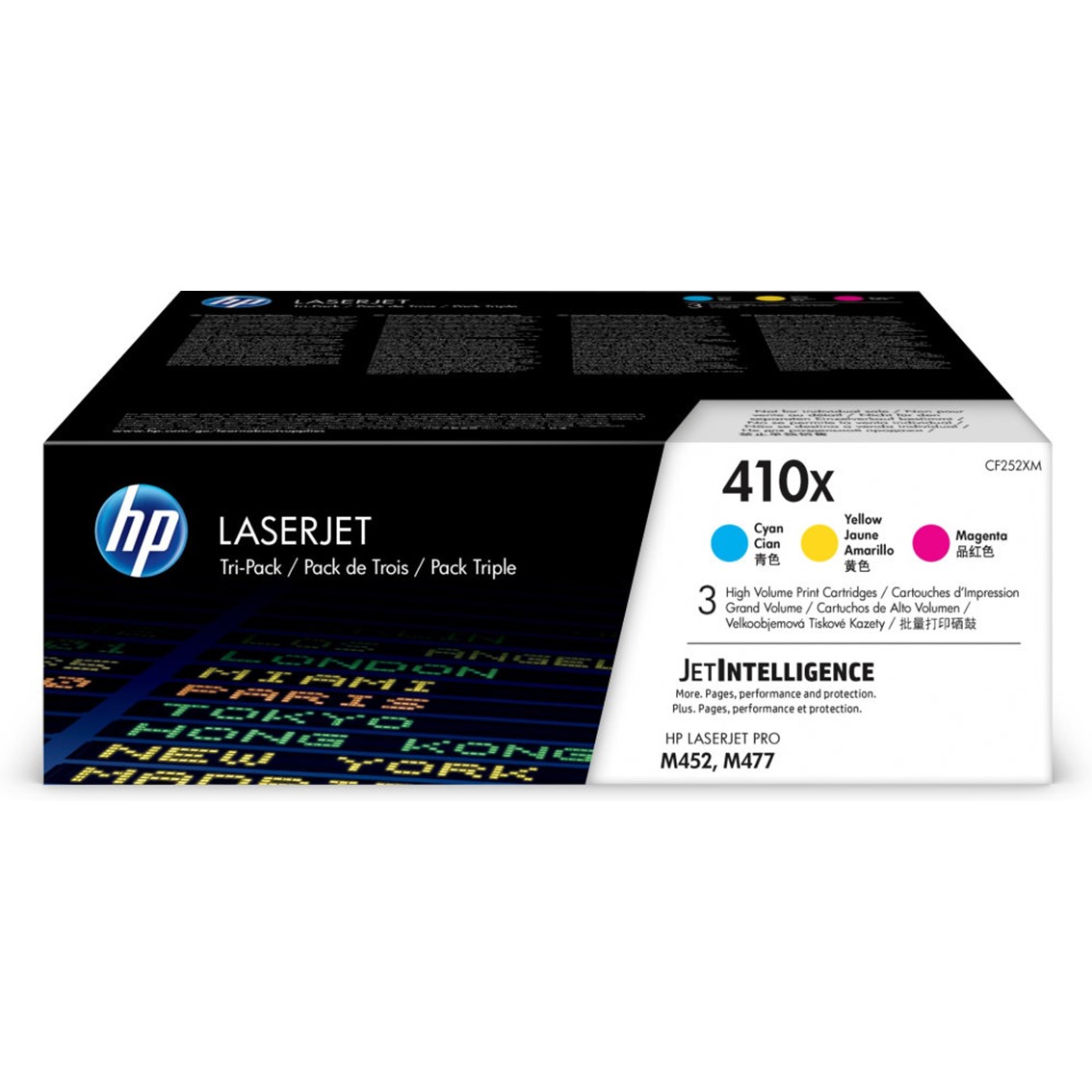 Hp 410x pack cian magenta amarillo