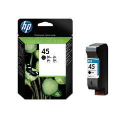 Hp 45 51645ae negro 42ml 720 - 800 - 932 - 1100