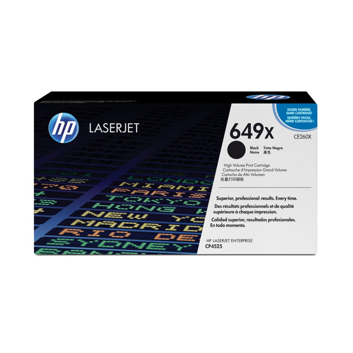 Hp 649x negro