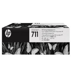 Hp 711 c1q10a negro amarillo cian magenta t120