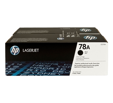 HP TONER NEGRO 78 A 2.100 PAG. PACK 2 LASERJET P 1566 1606 LASERJET M 1536