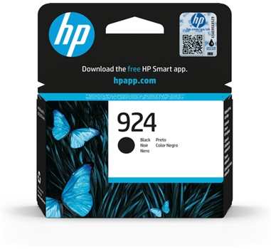 HP 924 Negro Cartucho de Tinta Original - 4K0U6NE