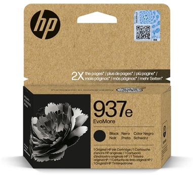 HP 937e Negro Cartucho de Tinta Original - 4S6W9NE