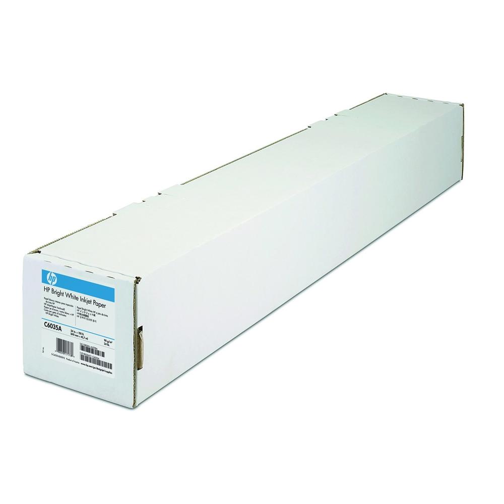 Hp blanco brillante 90g - m2 rollo 45 mx61cm