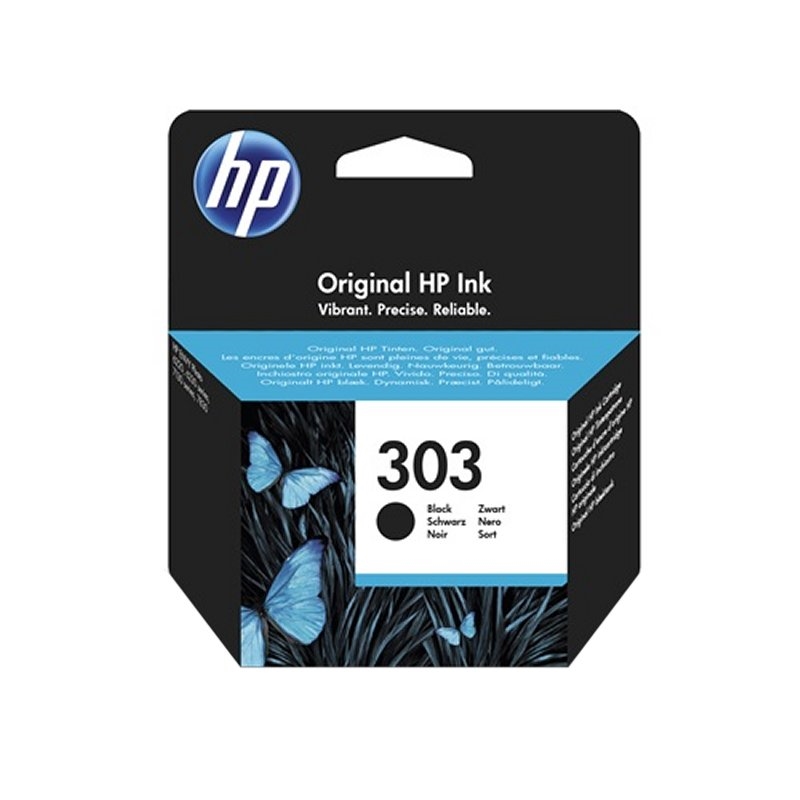 HP Cartucho 303 Negro Envy Photo 6230 7130 7134 7830 - 200pag.