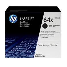 Hp ce250xd negro 10.500pag cnxxx - cpxxx paquete 2 unidades