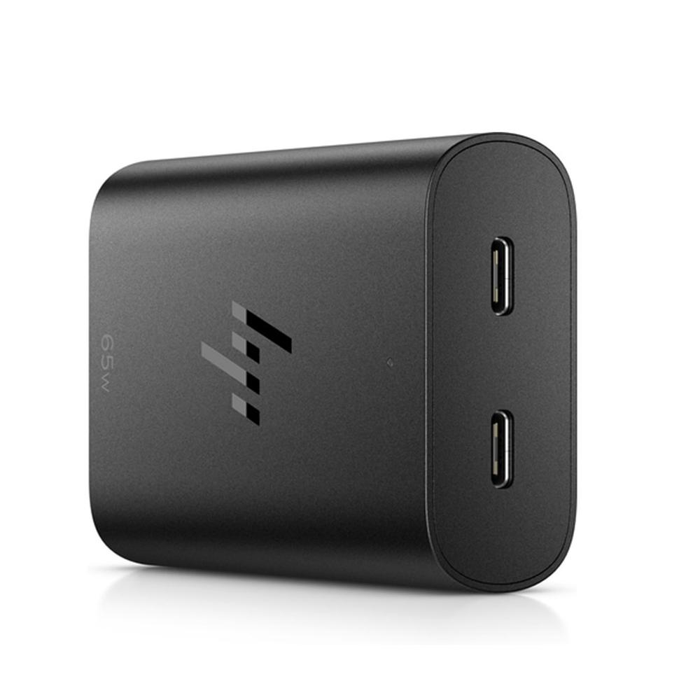 Hp de portátil usb - c 65w dos puertos usb - c