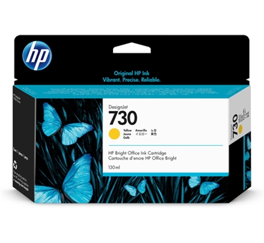 HP DesignJet 730 amarillo de 130 ml