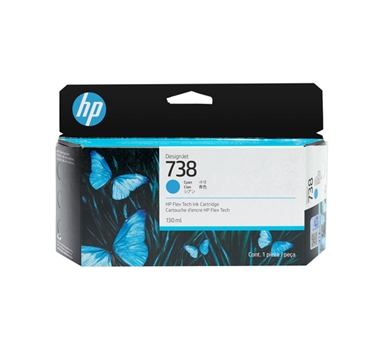 HP DESIGNJET 738 CARTUCHO CIAN 130ML
