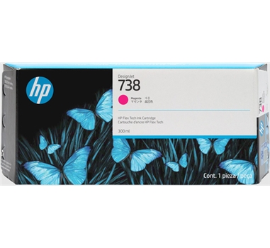 HP DESIGNJET 738 CARTUCHO MAGENTA 300ML