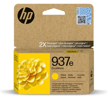 HP 937e Amarillo Cartucho de Tinta Original - 4S6W8NE