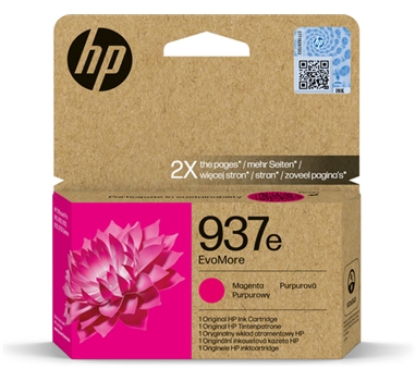 HP 937e Magenta Cartucho de Tinta Original - 4S6W7NE