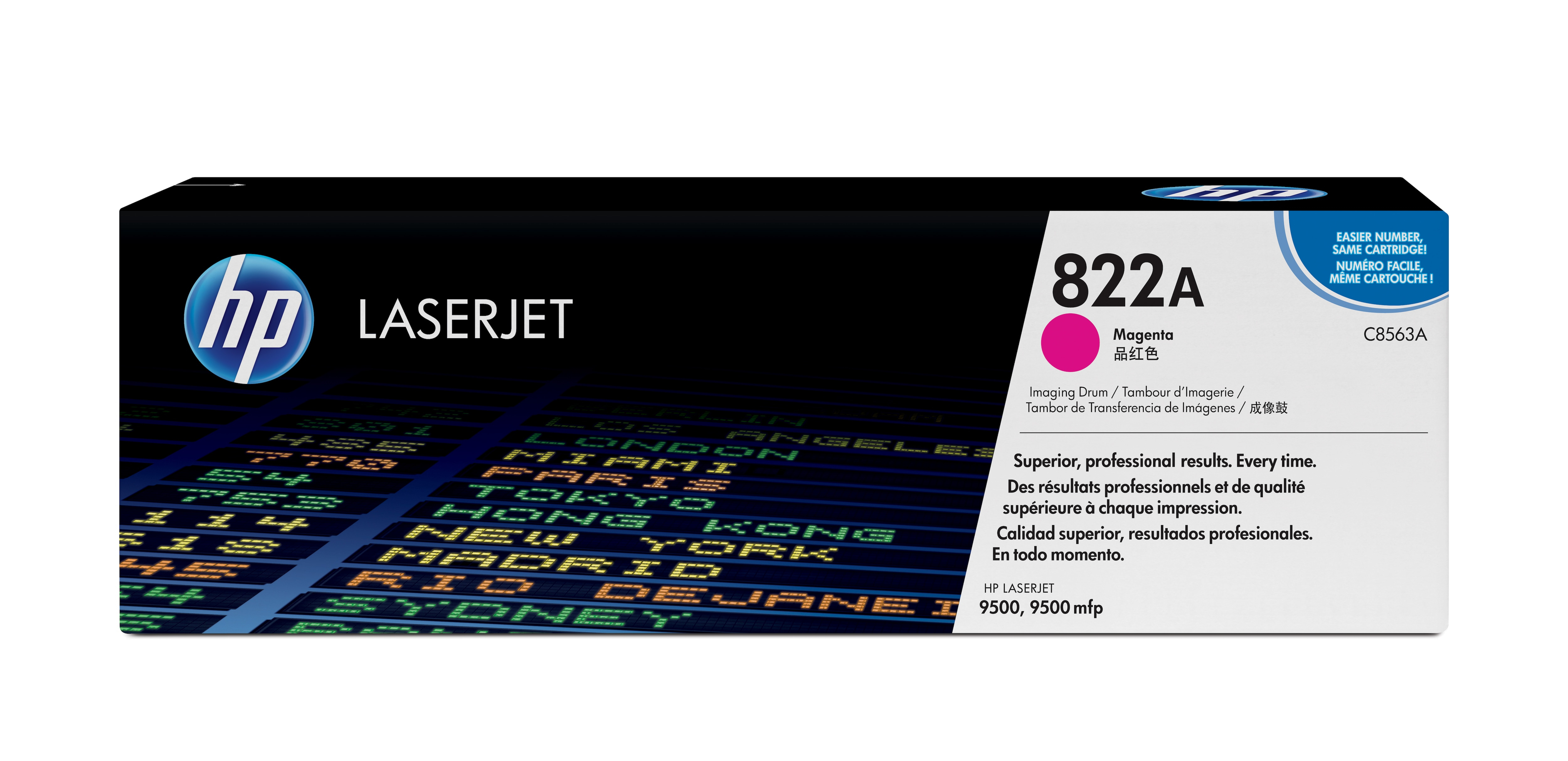 Hp laserjet color 9500 magenta - 40.000 paginas